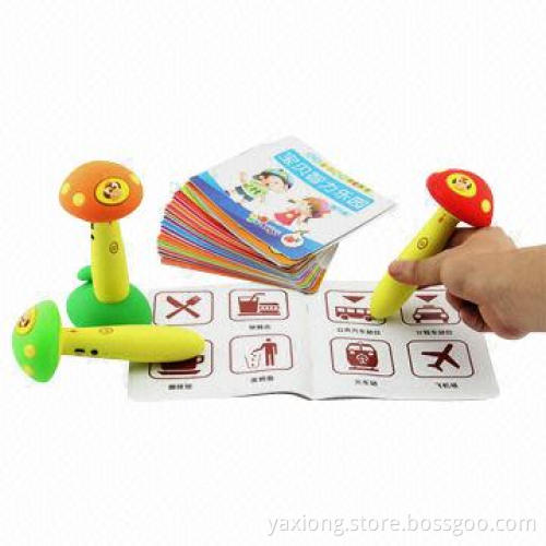 2014 New Mushroom Style Voice Talking Pen, Nontoxic, No Harm to Kids